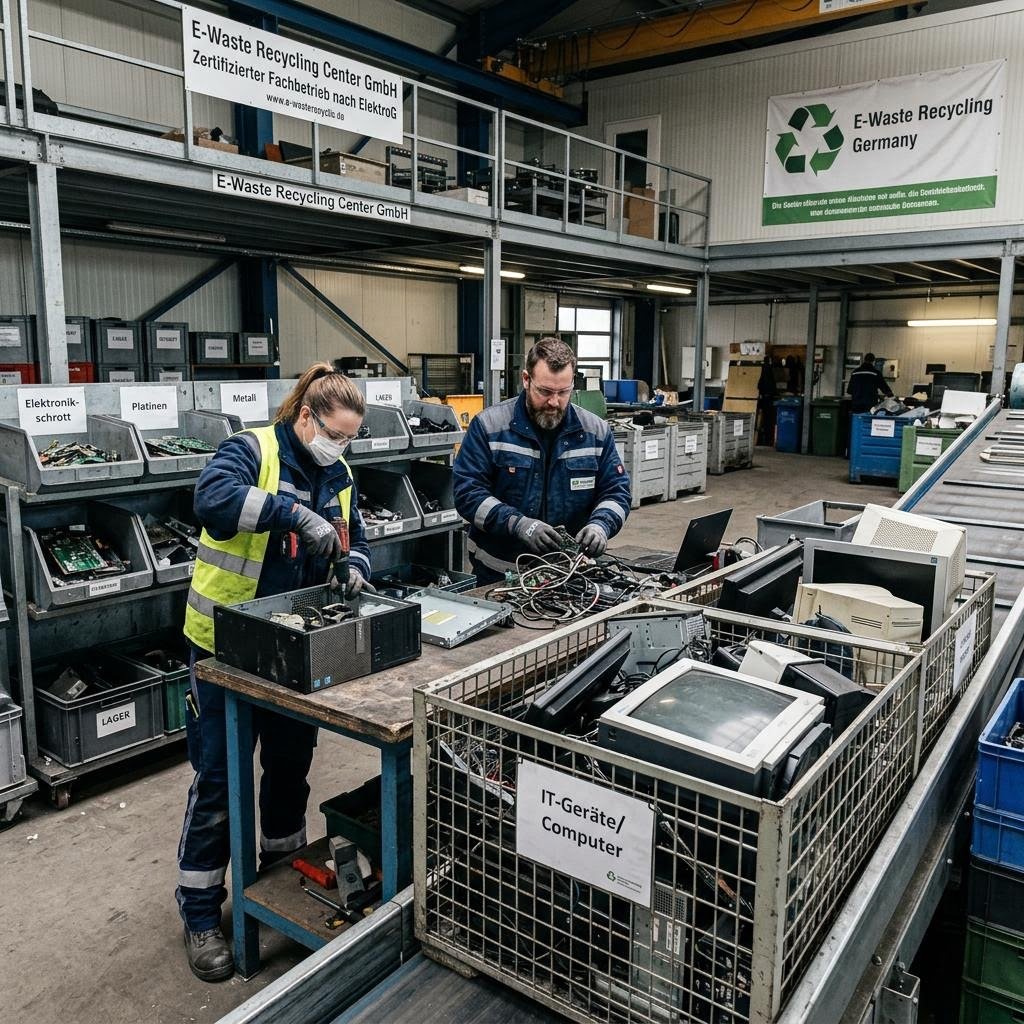 Elektroschrott Entsorgung Berlin – alte Geräte und Computer